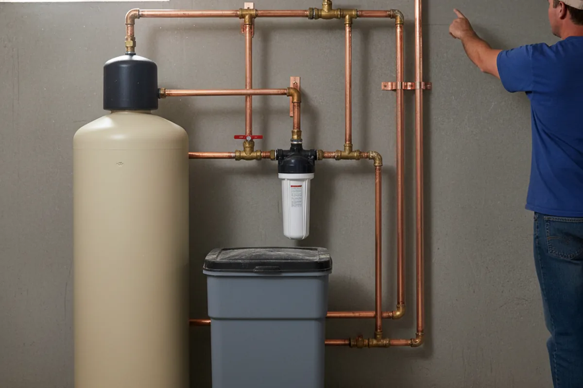 Whole-house water treatment system installed in Tieton